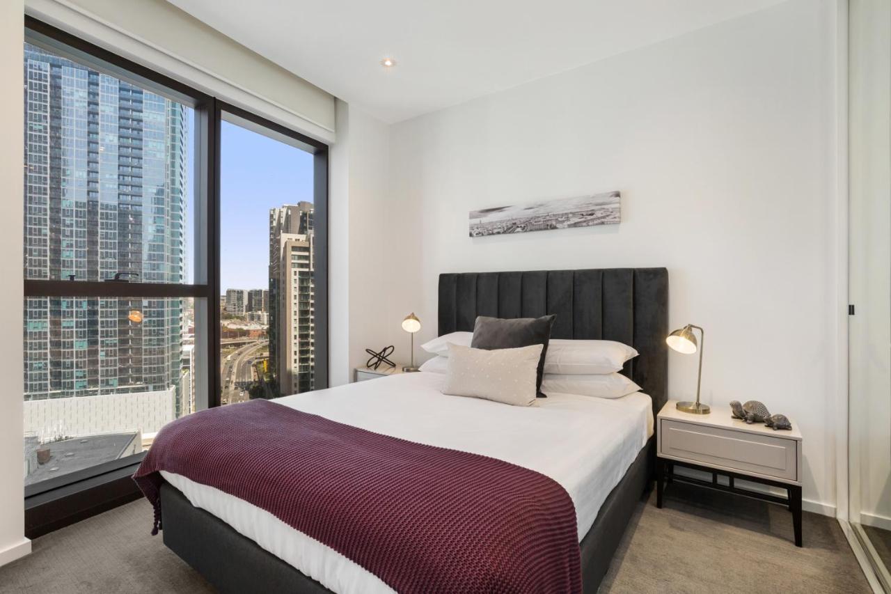 Stylish 2-Bed Apartment Near Southbank Restaurants Melbourne City Exterior foto