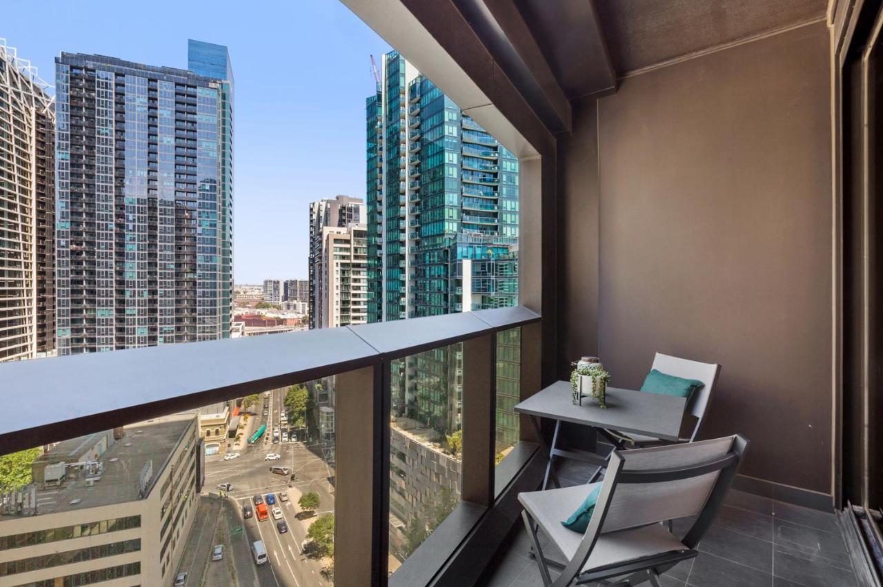 Stylish 2-Bed Apartment Near Southbank Restaurants Melbourne City Exterior foto